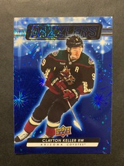2023-24 Upper Deck Series 2 Blue Dazzlers #DZ-100 Clayton Keller